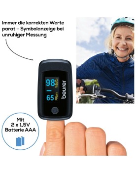 Beurer PO 45 Nabız Oksimetresi  Pulse Oximetre