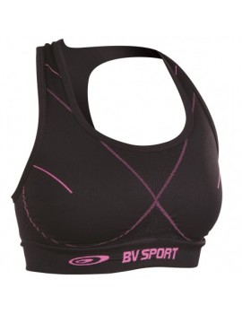 BV SPORT Sports Bra Kadın Spor Büstiyeri - Pembe