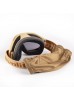 Evolite Balistik Protector Goggles - Coyote MIL-PRF