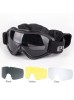 Evolite Ballistik Protector Goggle-Black MIL-PRF