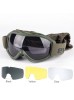 Evolite Ballistik Protector Goggle-Khaki MIL-PRF