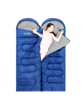 Evolite Camper Pro SQ Birleştirilebilir 2 Kişilik Uyku Tulumu