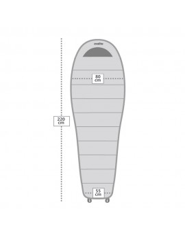 Evolite Dreamer Ultralight -32°C Uyku Tulumu - Turuncu