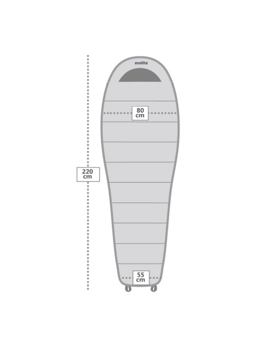 Evolite Dreamer Ultralight -32°C Uyku Tulumu - Turuncu Evolite Dreamer Ultralight -32°C Uyku Tulumu - Turuncu