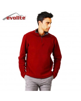 Evolite Fuga Erkek Mikro Polar Sweater - Bordo