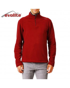 Evolite Fuga Erkek Mikro Polar Sweater - Bordo
