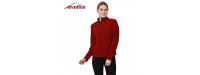 Evolite Fuga Bayan Mikro Polar Sweater - Bordo