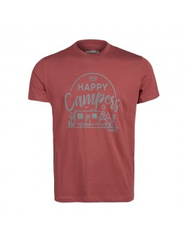 Evolite Happy Campers T-shirt-Kiremit