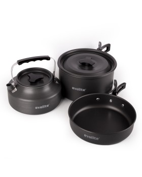 Evolite Tria Pot Çaydanlıklı Tencere Seti