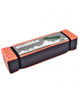 Evolite UltraLight Comfort Katlanır Mat - Siyah/Turuncu