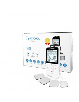 Fizyopol Şarj Edilebilir Bataryalı, 2 Kanallı 3 Programlı Tens, Ems, Masaj Cihazı