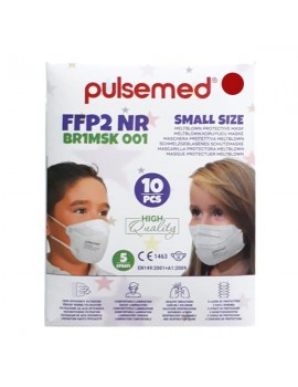 Pulsemed Ffp2 Meltblown Koruyucu ÇOCUK Maske 10 Adet ( 1 Kutu ) FFP maske Çok Renkli