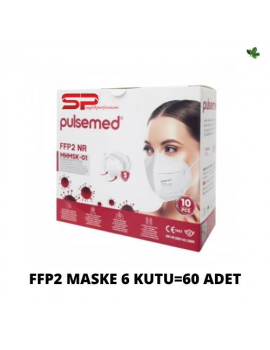 Pulsemed FFP2 Meltdown Koruyucu Maske 6 kutu 60'li